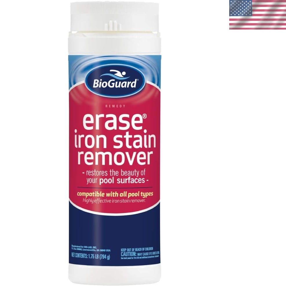 Erase Iron Stain Remover, 1.75 lb, Highly Effective Iron Stain Remover, Resto…