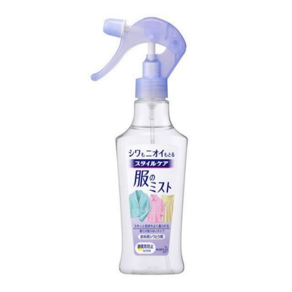 KAO Clothing Wrinkle & Odor Remover Spray 200ml – Anti-Static Fabric Refresher