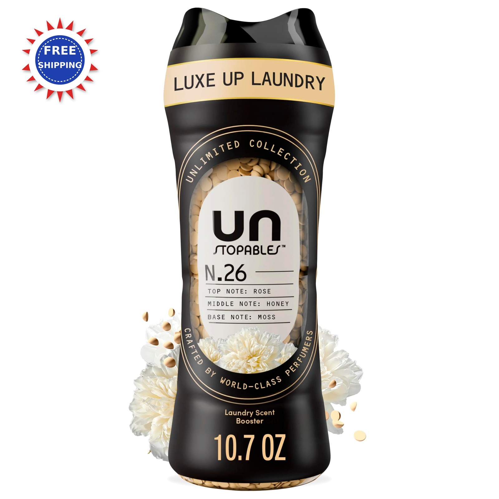 Downy Unstopables Unlimited Collection Scent Booster Beads 10.7 oz In-Wash Fine