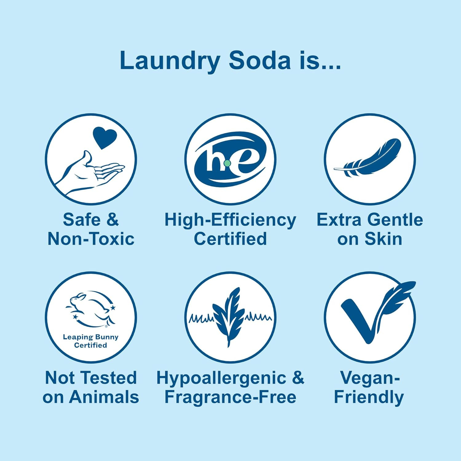 Nellie’S Laundry Soda – Concentrated Powder Detergent – 500 Load