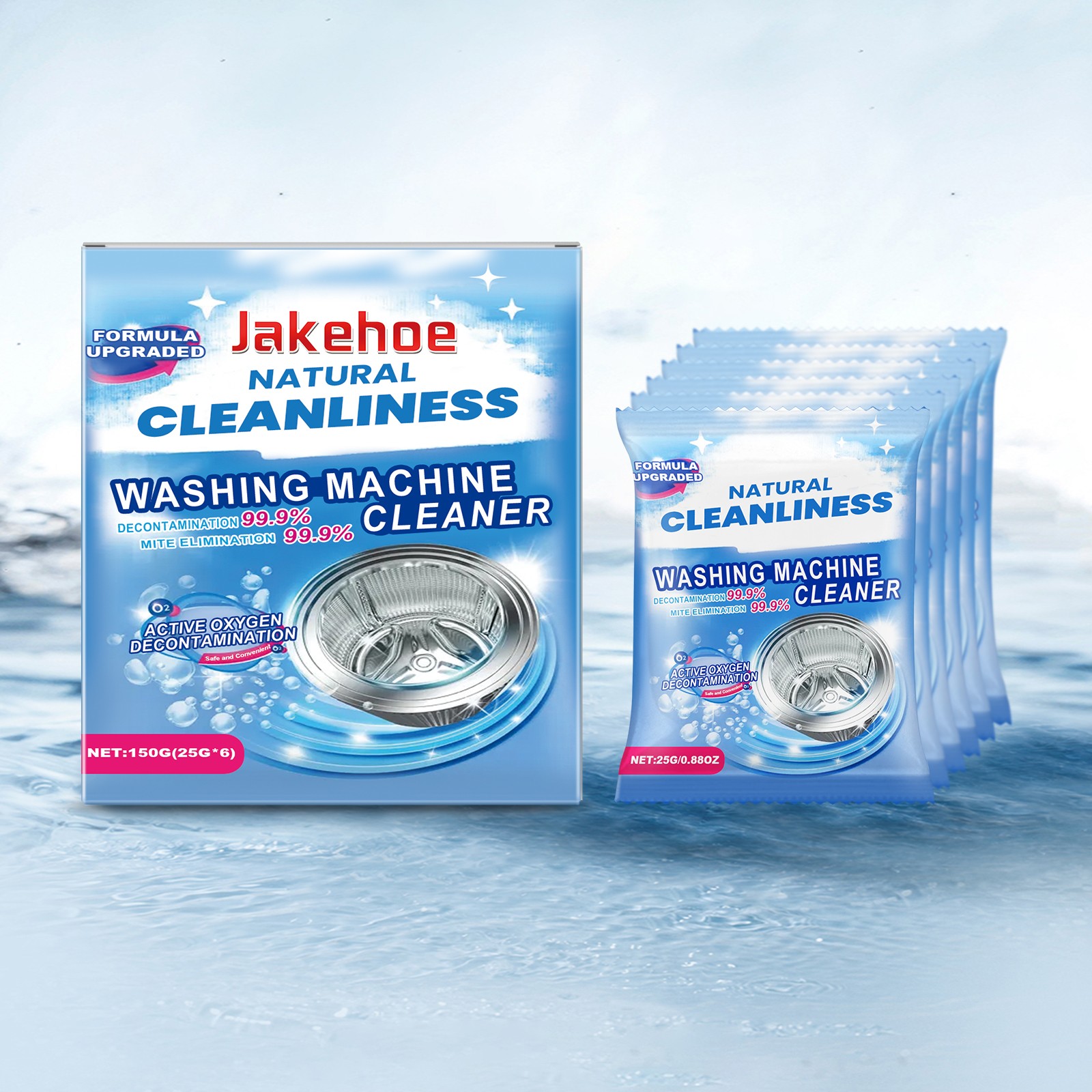 Washing Machine Cleaner for Drum Descaling and Deodorizing Multi Purpose Formula
