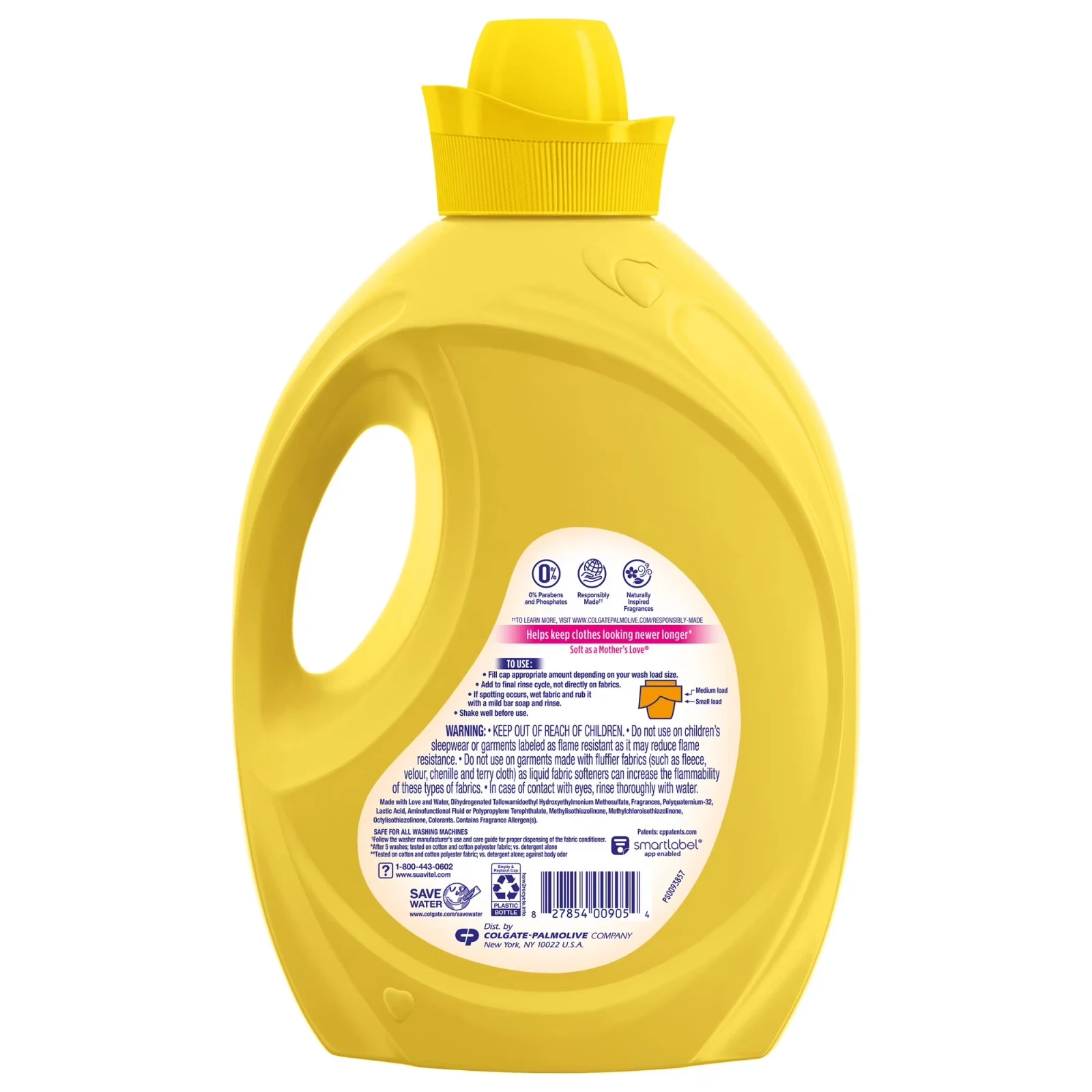 Suavitel Complete Fabric Softener Morning Sun 100 fl oz Bottle- Free Shipping