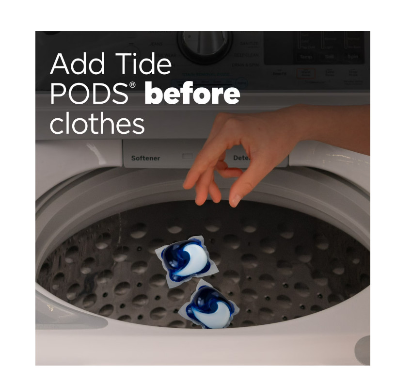 Tide PODS Liquid Laundry Detergent Packs, Spring Meadow Scent, 112 Count