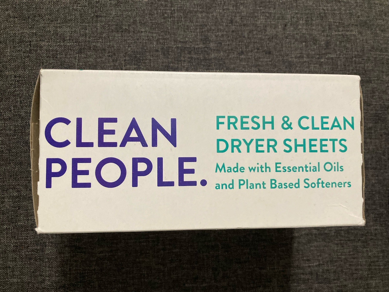 Clean People All Natural Fabric Softener Sheets – Dryer Sheets – Softens 120 pk