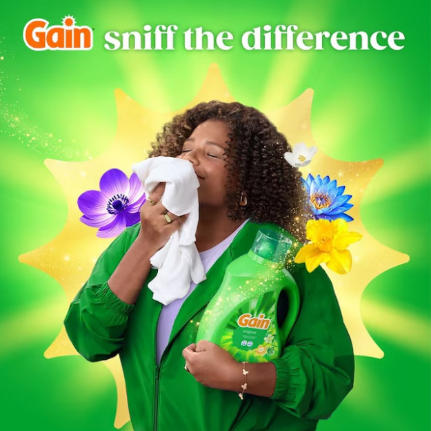 (2 pack)Gain Original Original HE Laundry Detergent 100 Loads 132 -fl oz