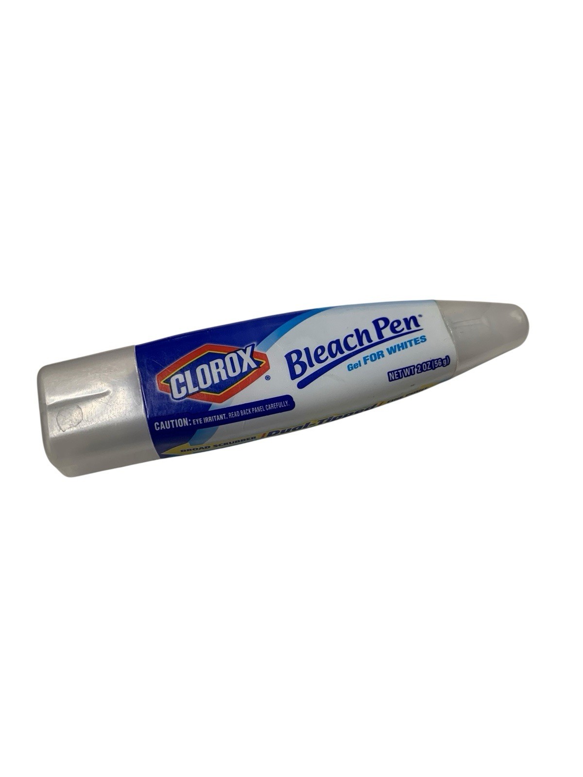 Clorox Bleach Pen Gel For Whites, Dual Tips Open, Weighs 1.6 Oz