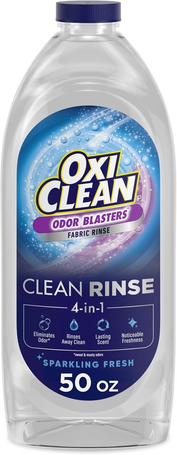 Odor Blasters Fabric Rinse, 4-in-1 Clean Rinse Formula, Laundry Additive and …