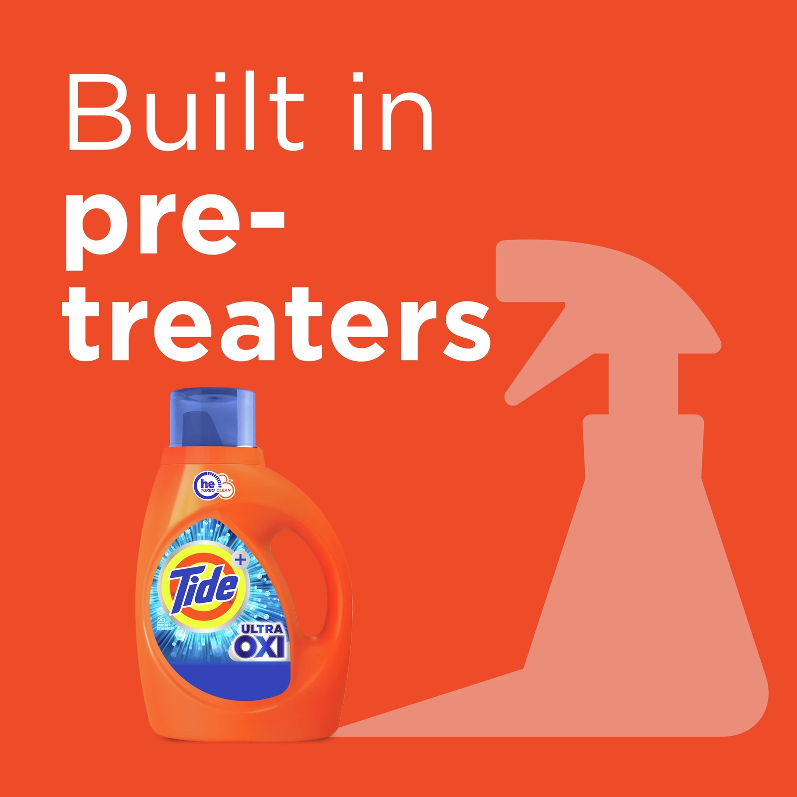 Tide Ultra Oxi Liquid Laundry Detergent 84 Fl Oz Stain Odor Removal Pack Of 1