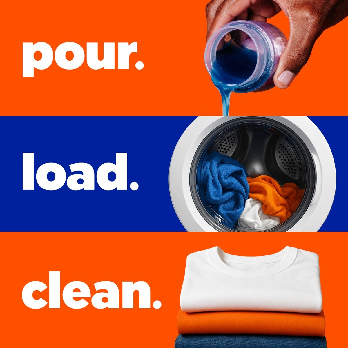 Tide Original HE Deep Cleaning Concentrated Detergent Soap 64 Loads – 80 fl oz