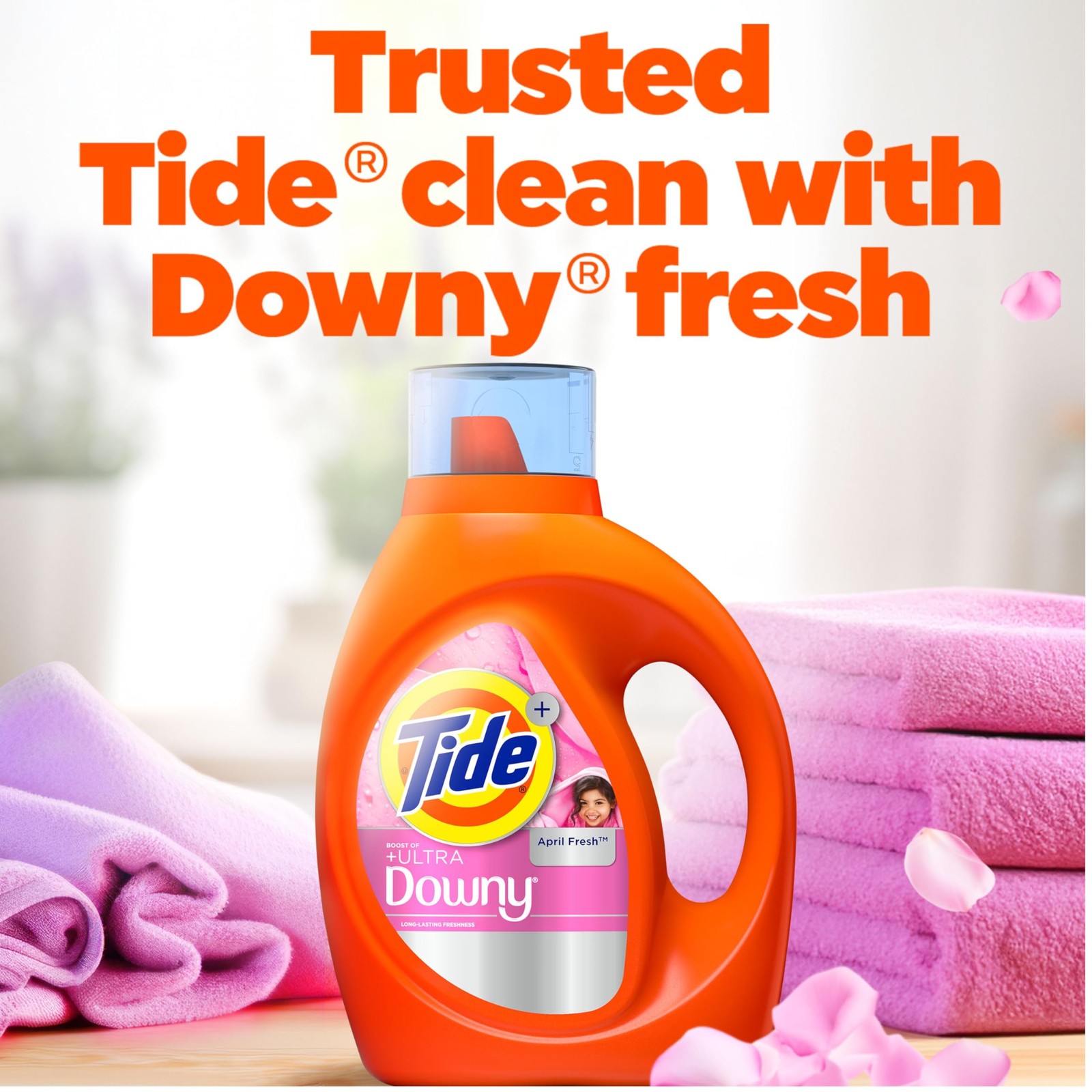 Tide Plus Boost Ultra Downy Liquid Laundry Detergent 92 Fl Oz