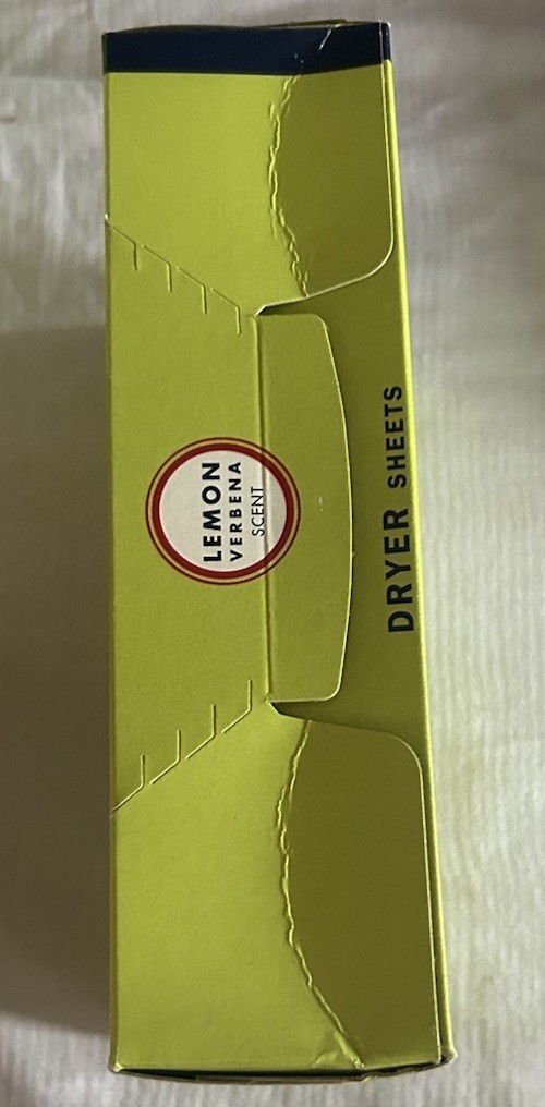 Mrs. Meyer’s Clean Day Dryer Sheets Lemon Verbena 80 Paper Sheets NEW