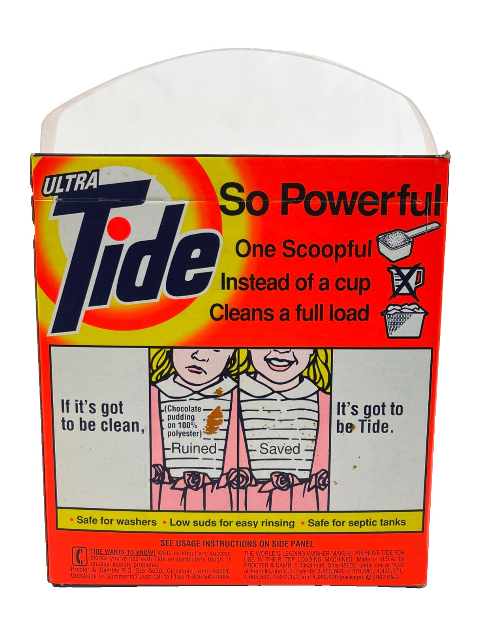 VTG Tide Ultra Powder Laundry Detergent 70 oz oz 30 loads 1992