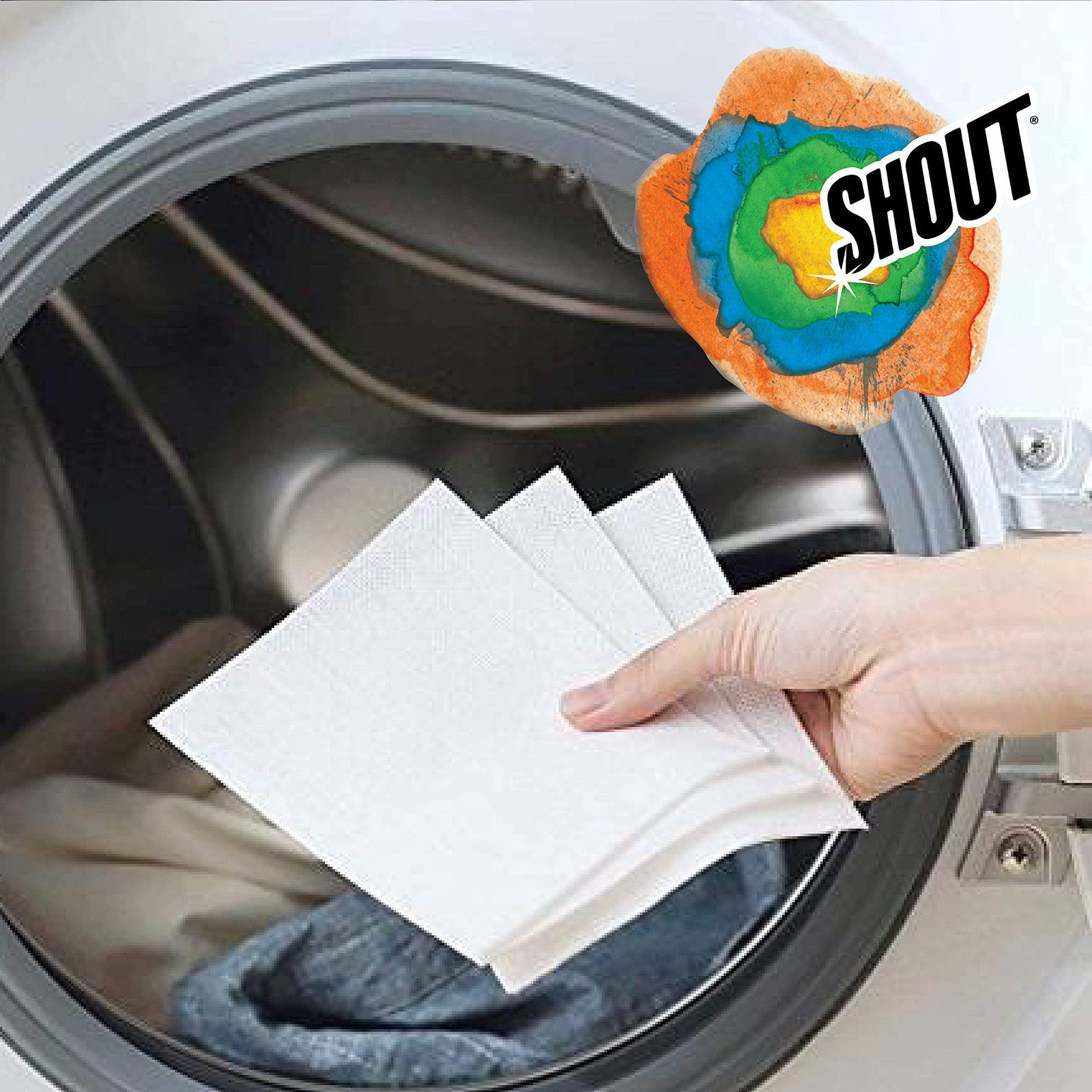 Shout Color Catcher Laundry Sheets 72 Count Pack of 4 Prevent Color Runs