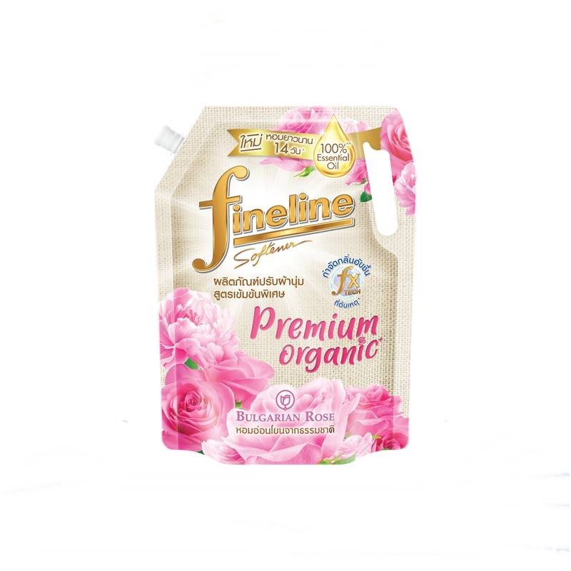 Fineline Premium Organic Concentrated Fabric Softener White Rose Scent 1000 ml