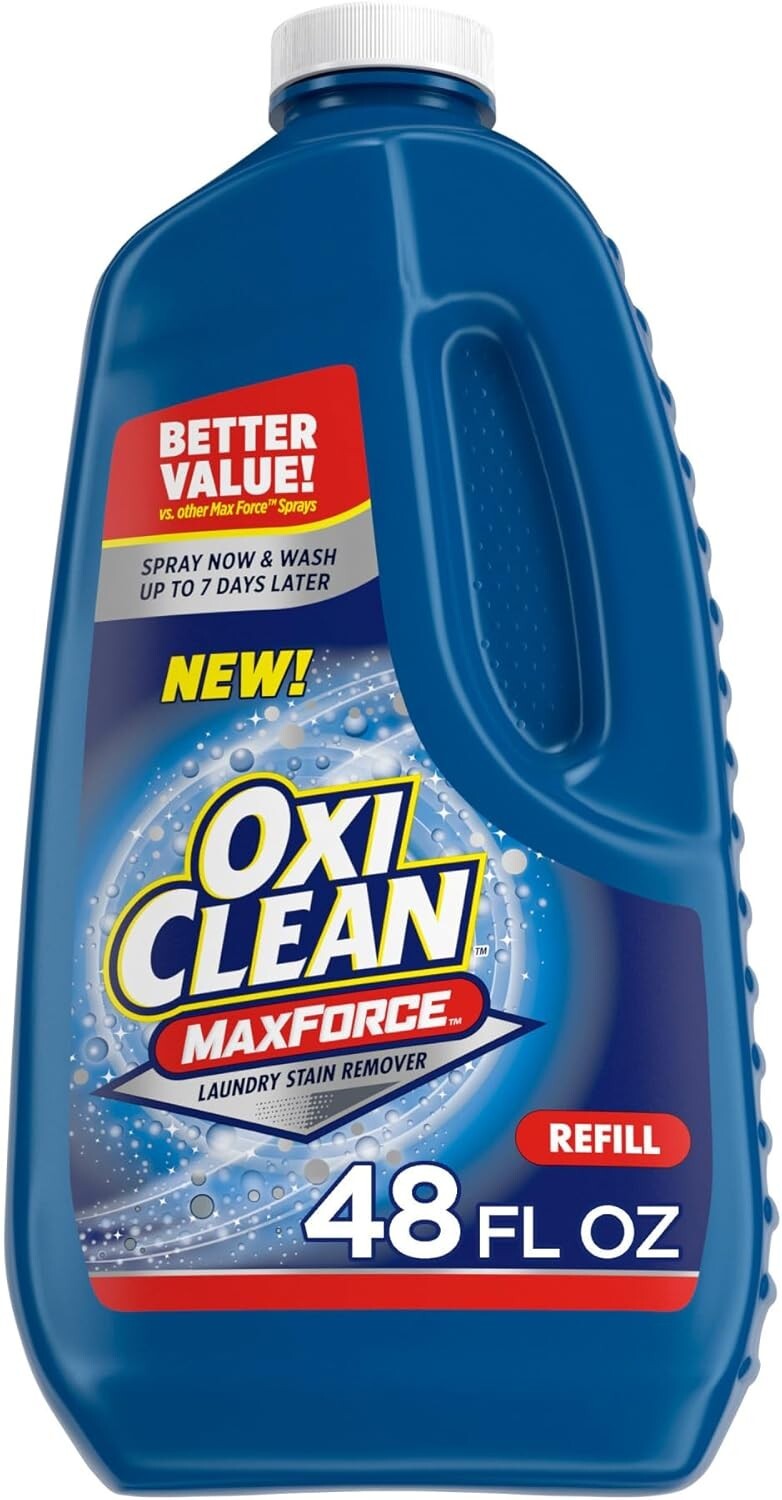 OxiClean MaxForce Stain Remover Spray Refill, 48 fl oz