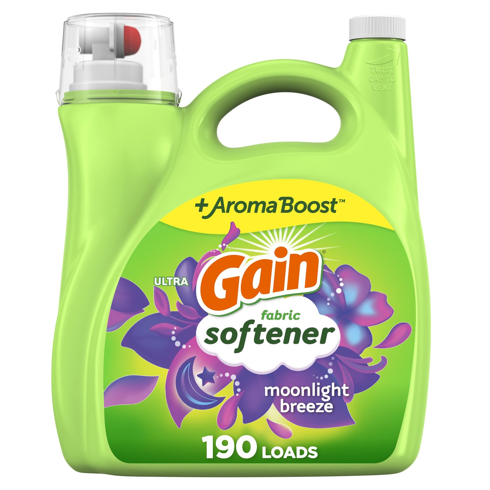 Gain, Liquid Laundry Fabric Softener, 140 Fl Oz (Pack of 1)