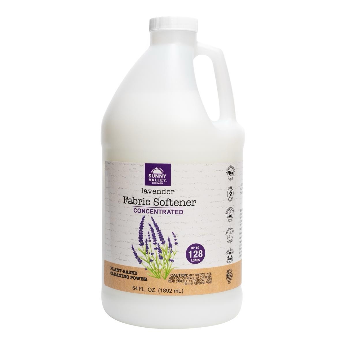 Sunny Valley Orchard Concentrated Fabric Softener Lavender Scent 64 oz. Sealed