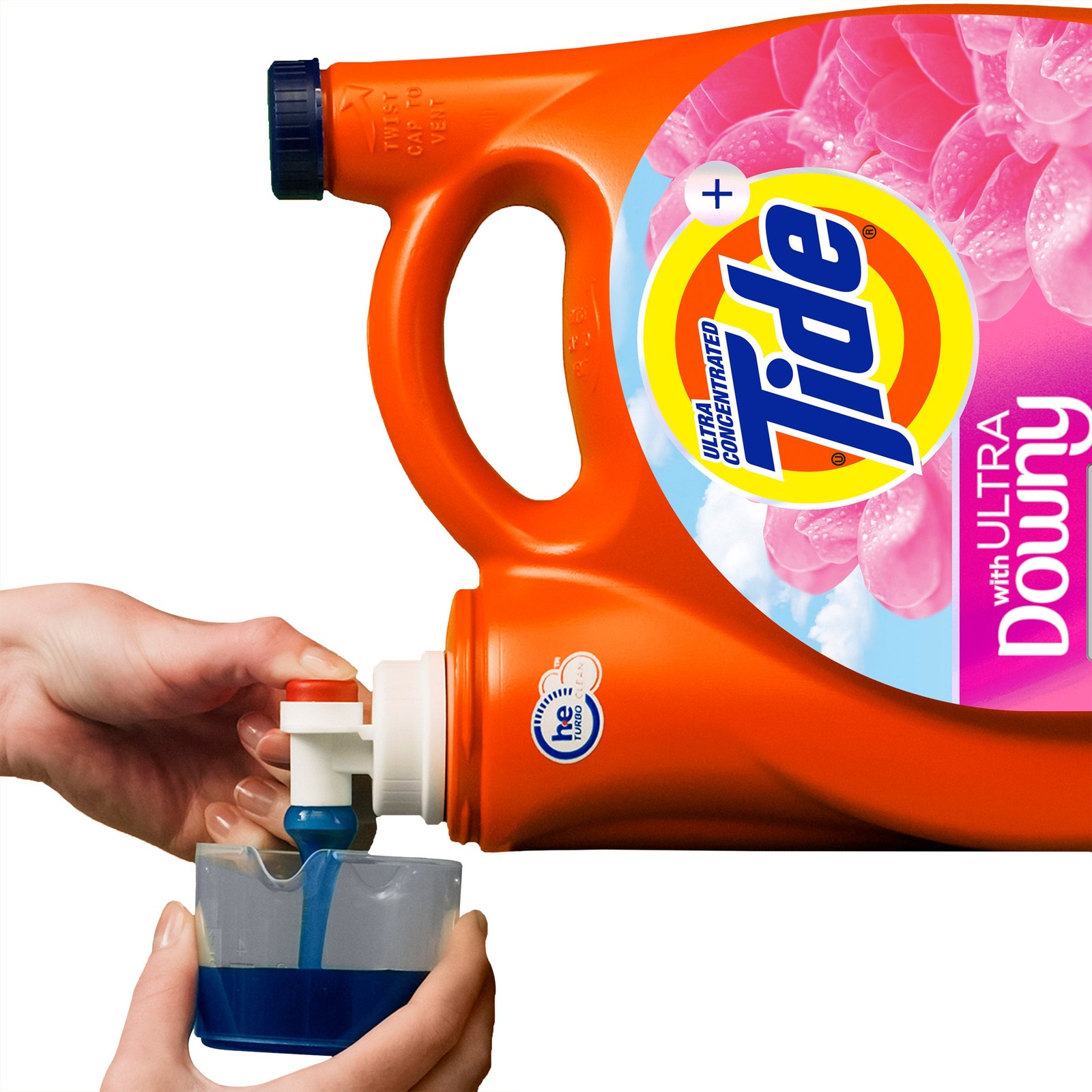 TIDE W/DOWNY HE 100 LOADS/128 OZ