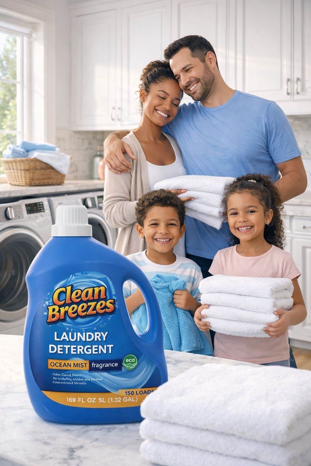 Clean Breezes Laundry Detergent