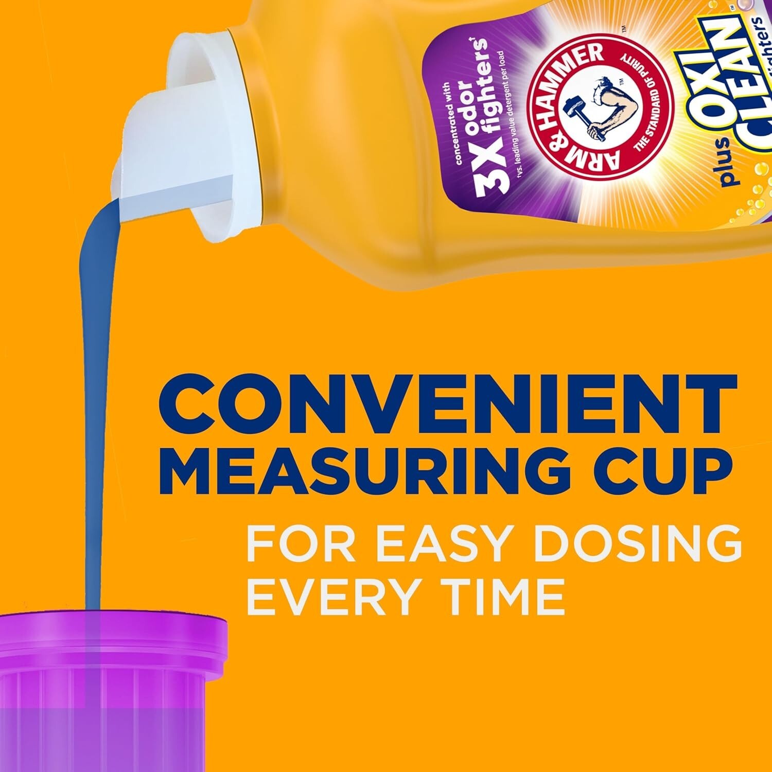 Concentrated Plus OxiClean Liquid Detergent – 100.5 Oz, Deep Clean & Freshness