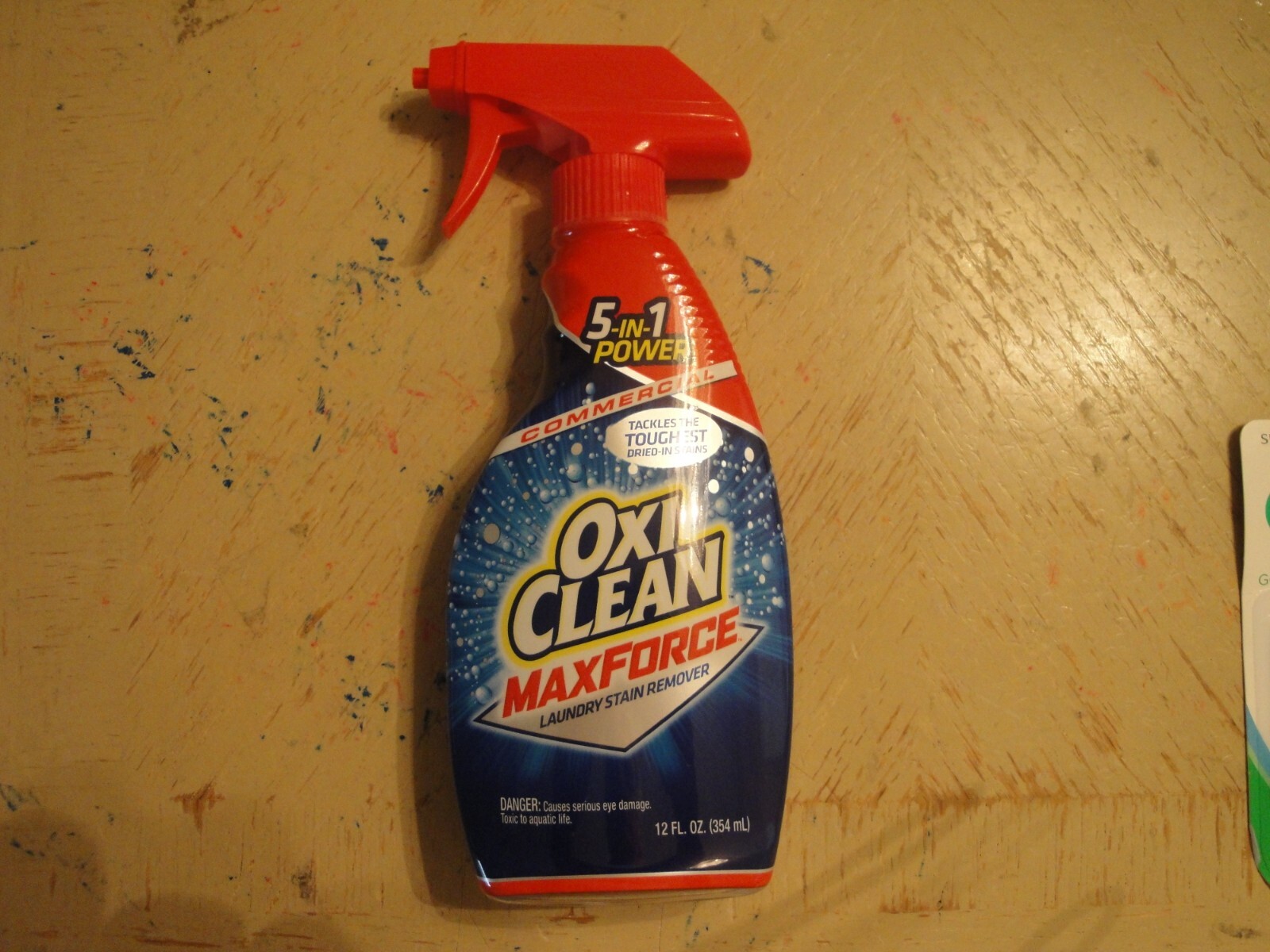 OxiClean Max Force Laundry Stain Remover Spray Bottle 12 Fl Oz #N29