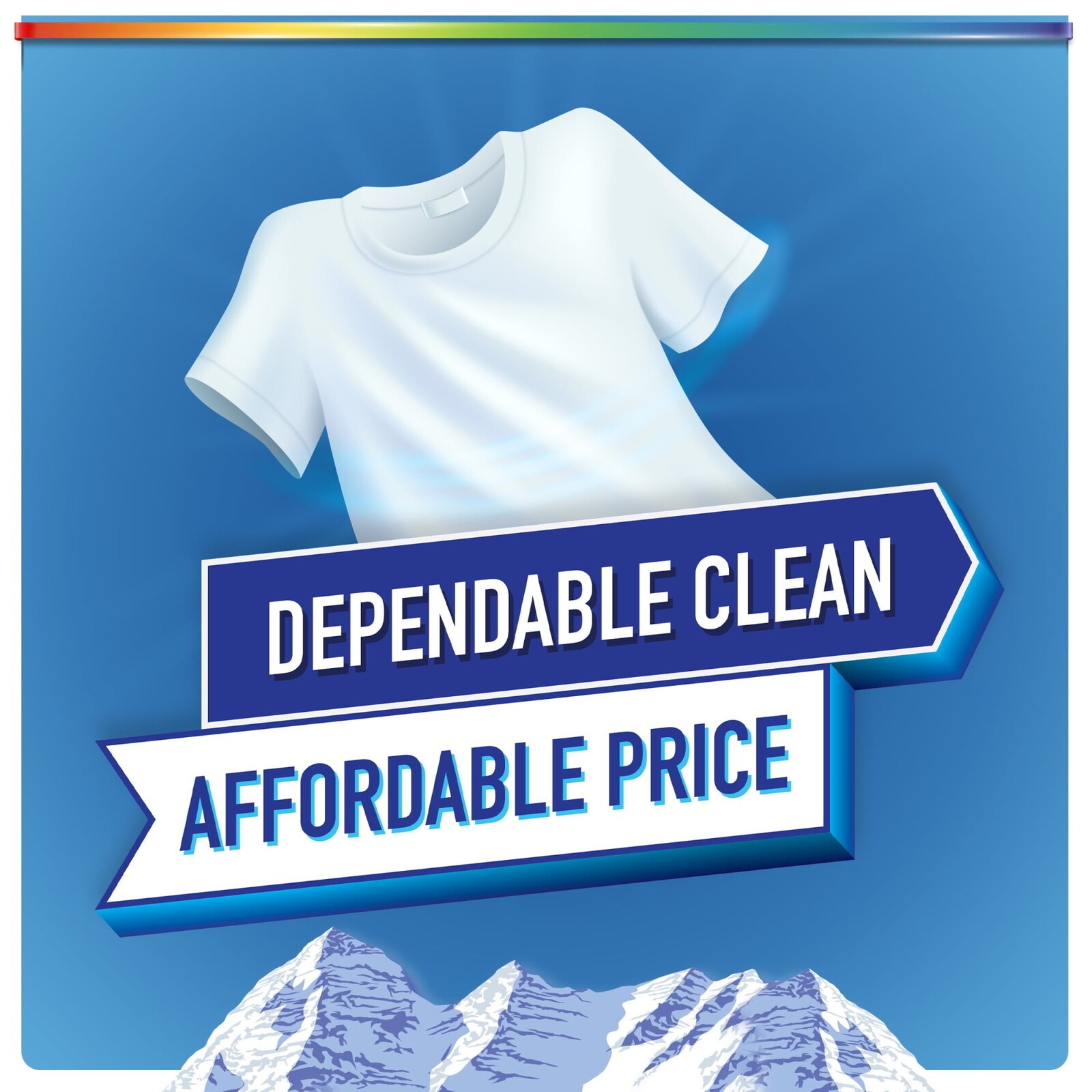 Liquid Laundry Detergent Mountain Breeze 150 Fluid Ounces 115 Loads