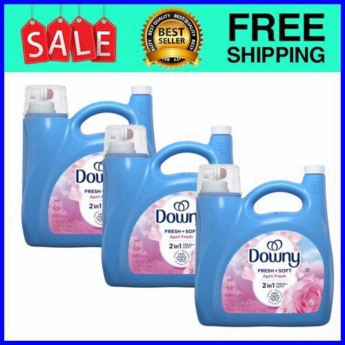 Downy April Fresh Fabric Softener 140 oz 190 Loads 3-Pack