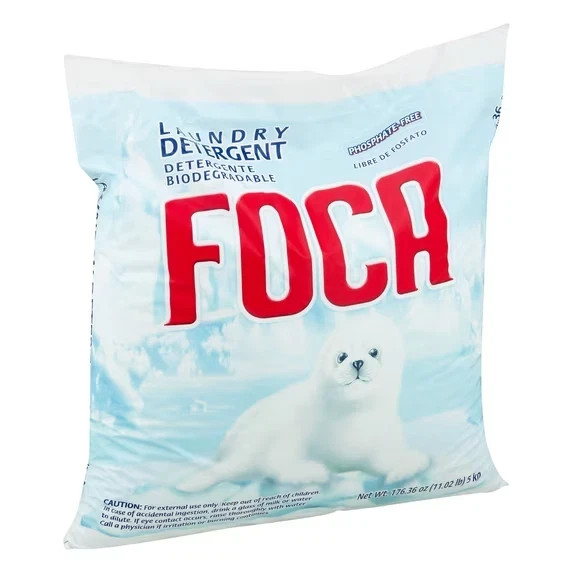 Foca Phosphate Free Laundry Detergent, 176.36 oz. USA Free Fast Shipping.