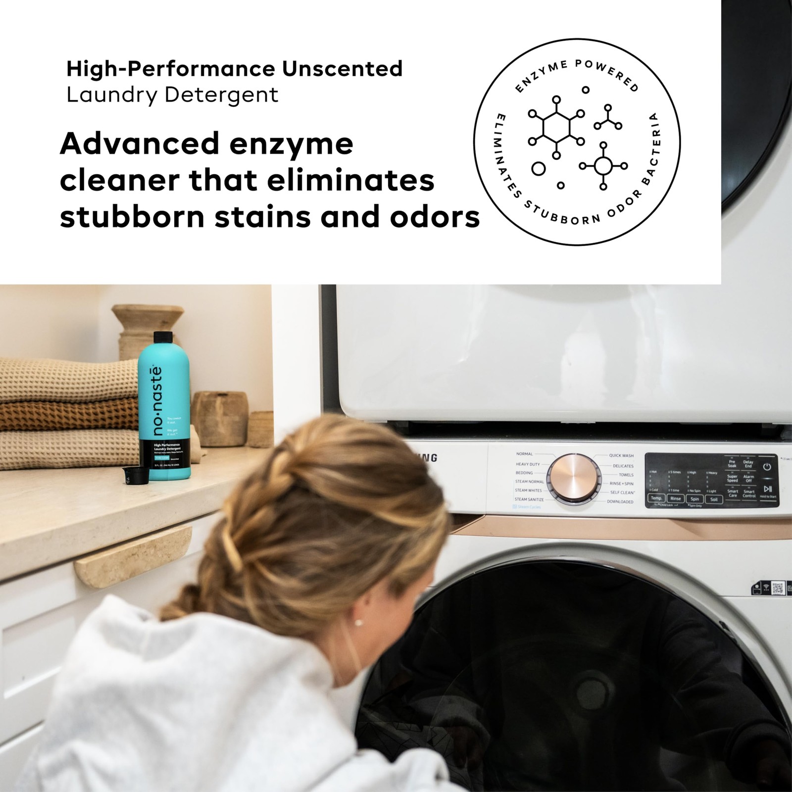 Nonaste Pure Clean Activewear Laundry Detergent (32 Fl 32 Oz (Pack of 1)