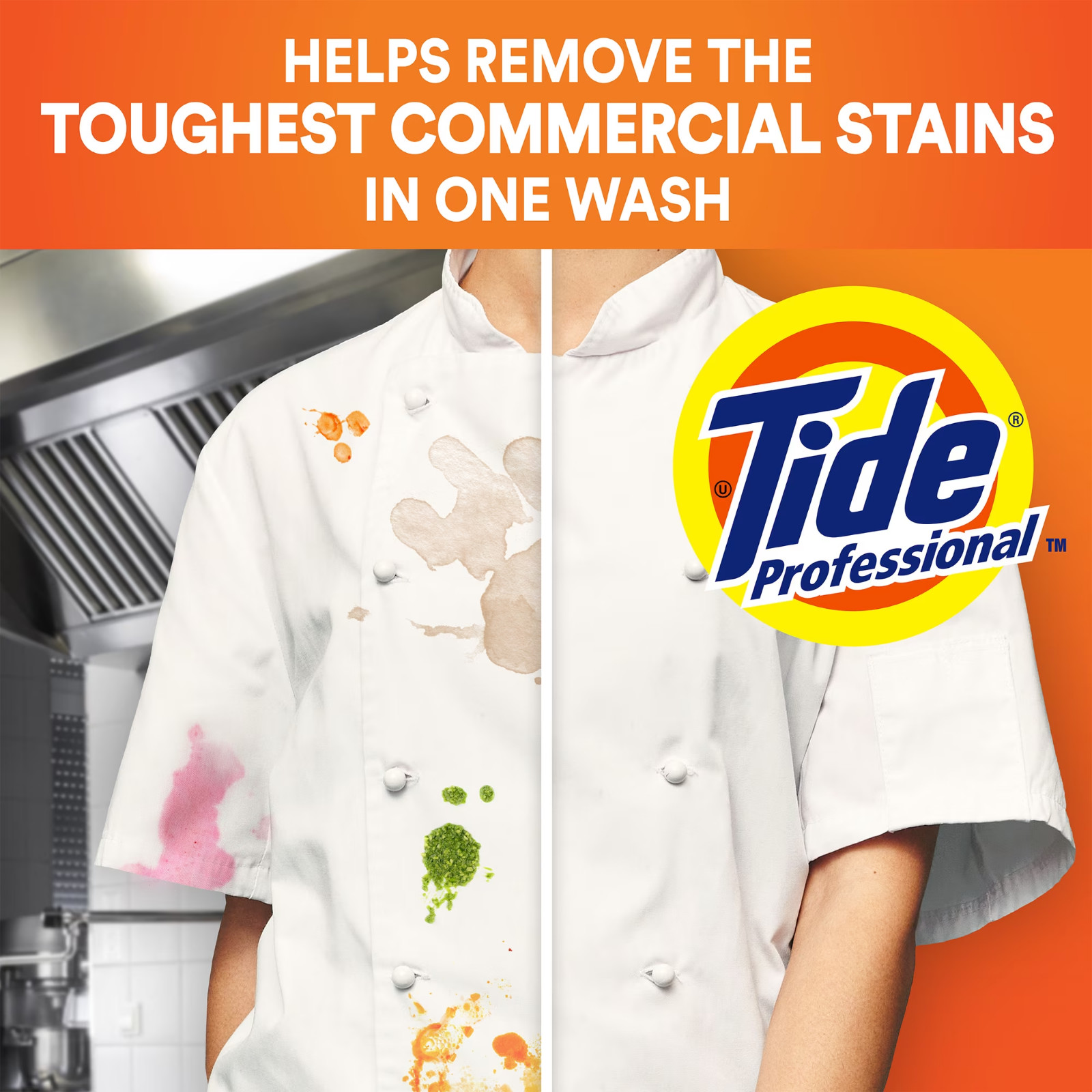 Tide Commercial Laundry Detergent Powder 197oz Fresh Scent 1 Box