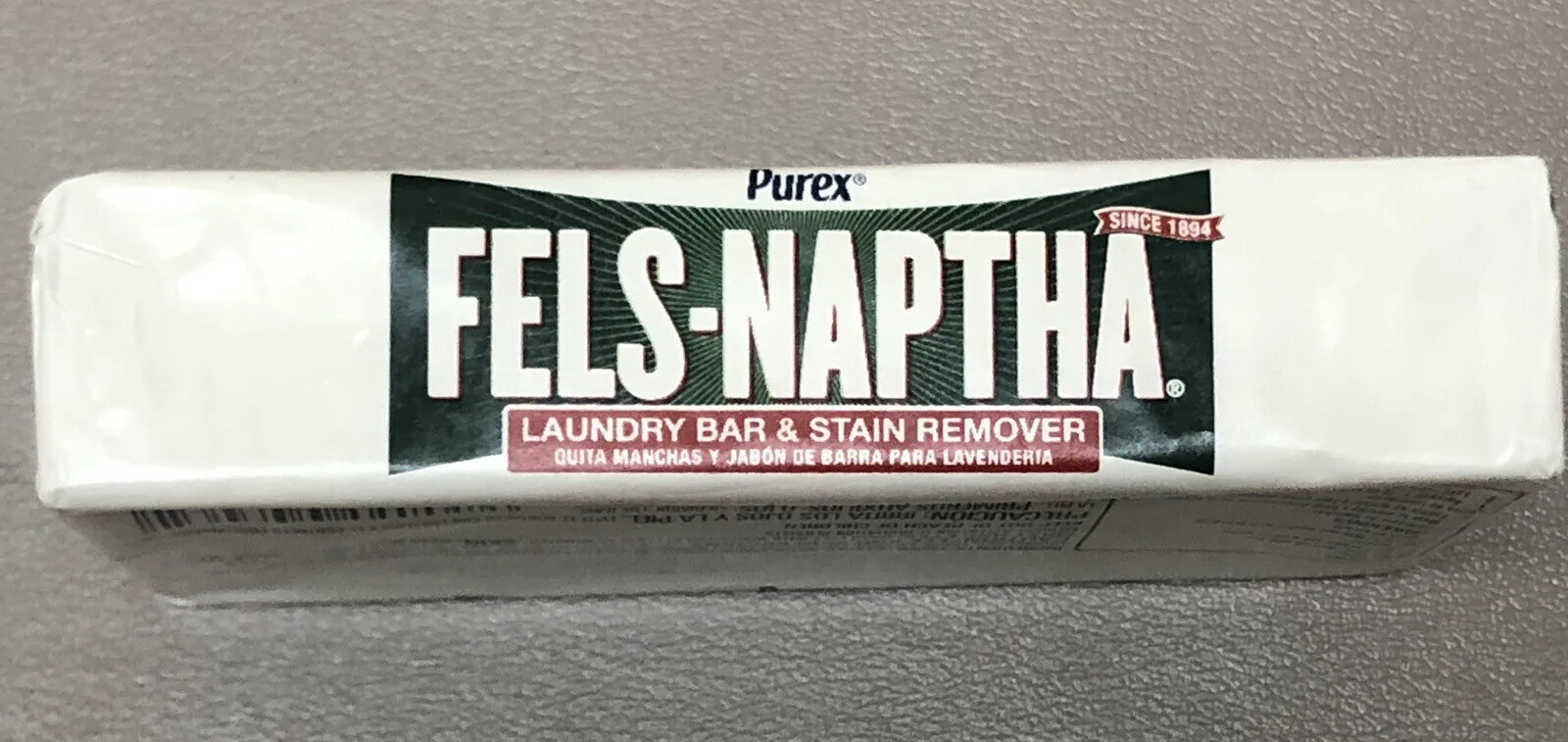 4 Fels Naptha Laundry Bar and Stain Remover 5 oz EACH Pre Treating Soap 4PK NEW