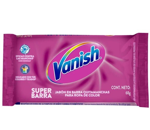 10 Pack Jabón en barra Vanish quitamanchas 110g