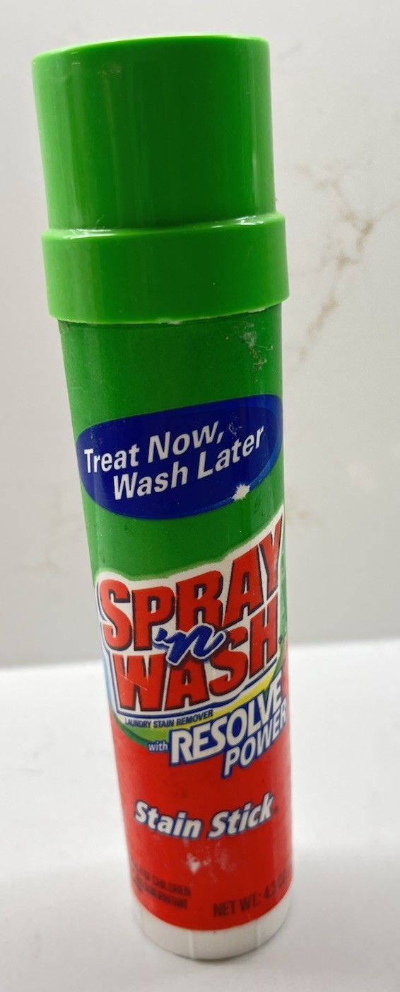 Spray n Wash Stain Stick with Resolve Power Laundry Stain Remover 4.3oz Full