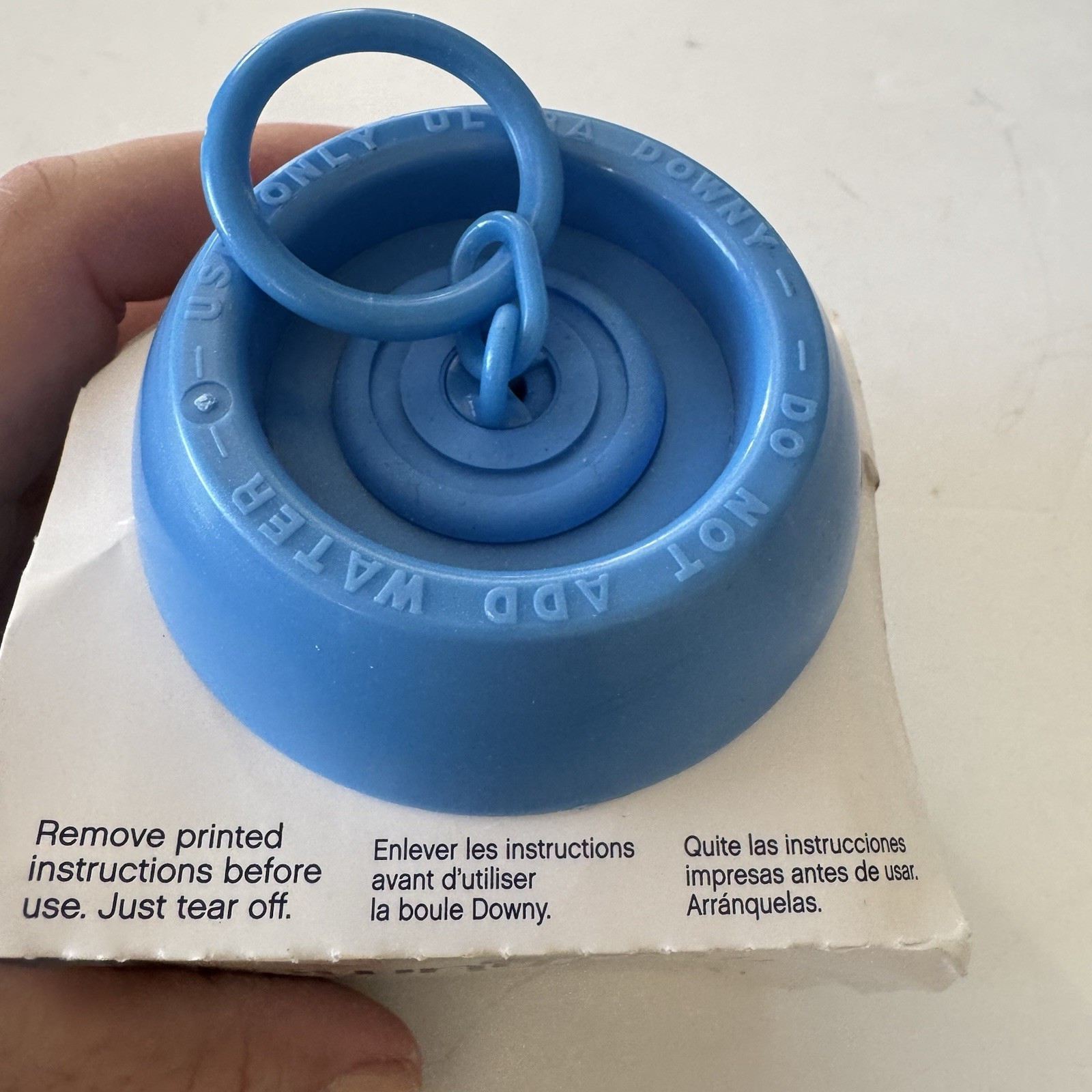 Downy Ball Liquid Fabric Softener Dispenser Washing Machine Assist New