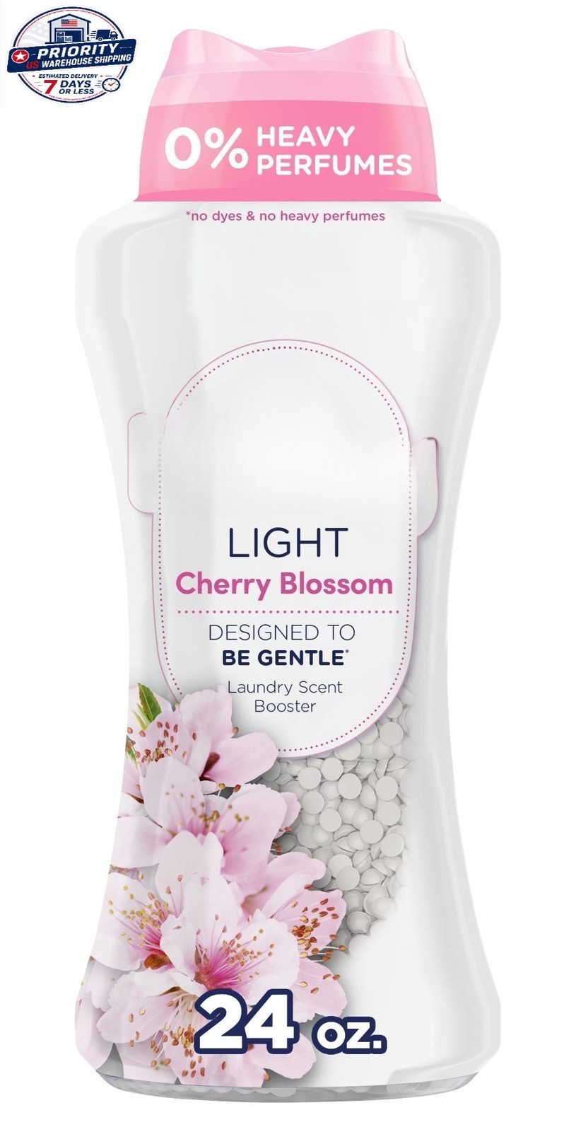 Light In-Wash Scent Booster Laundry Beads, No Heavy Perfumes, 24 oz