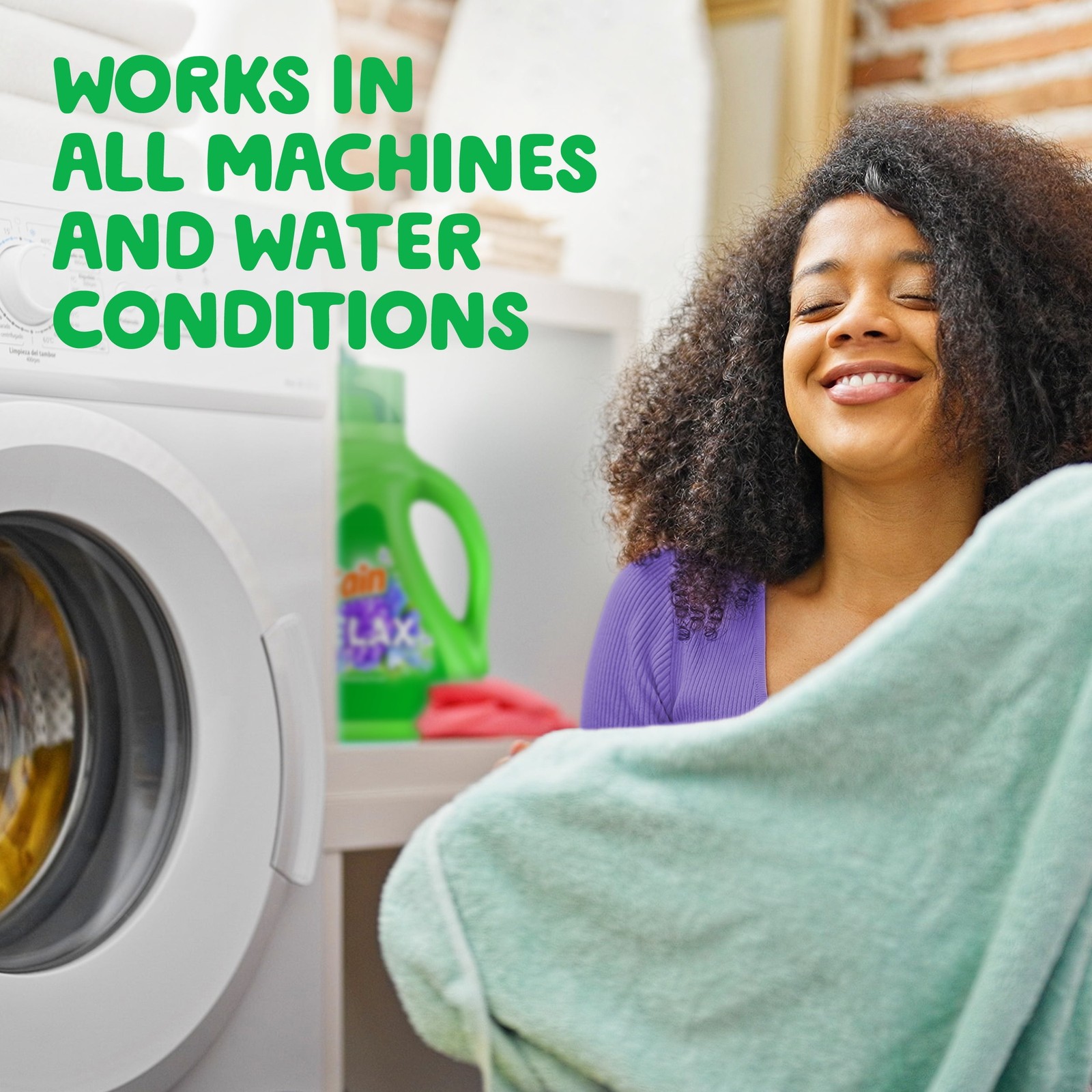 Gain Liquid Laundry Detergent RELAX Dewdrop Dream Scent 154 fl oz 107 Loads