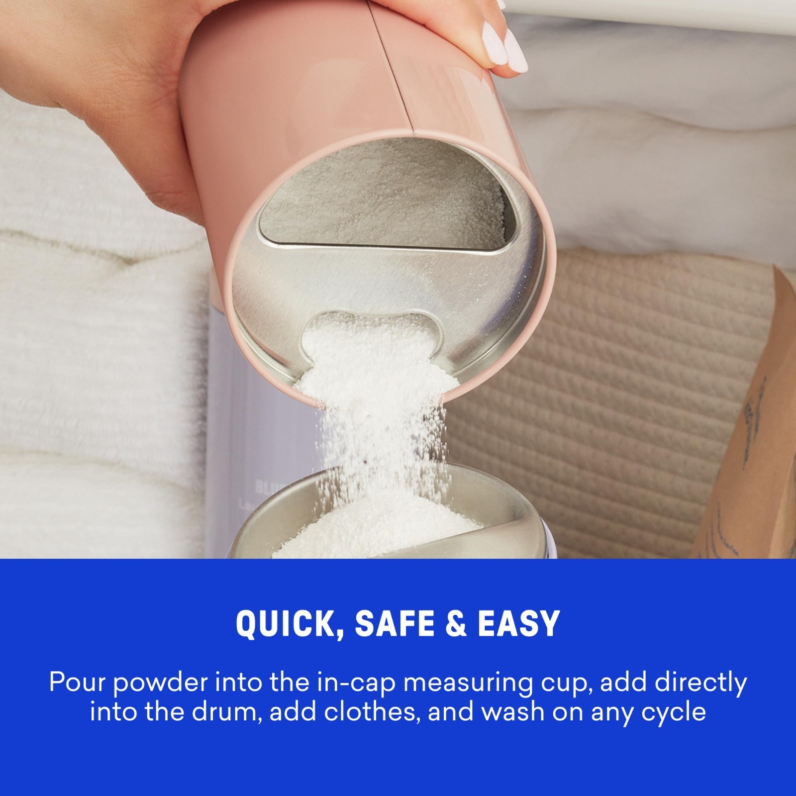 Eco-Friendly Oxi Laundry Booster Powder Starter Set, Fragrance-Free, 25 Loads, 1