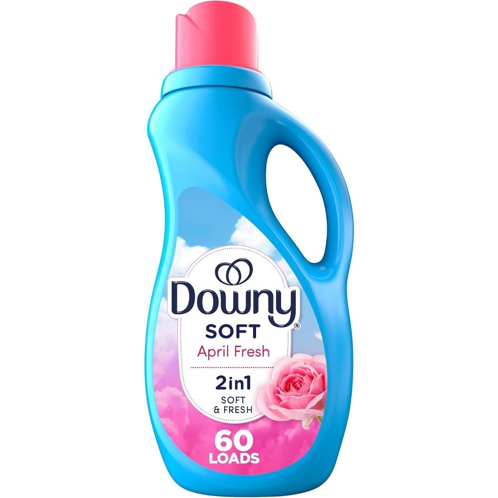 Liquid Fabric Softener 2 in 1 Soft and Fresh Conditioner 44 fl oz 60 Loads April