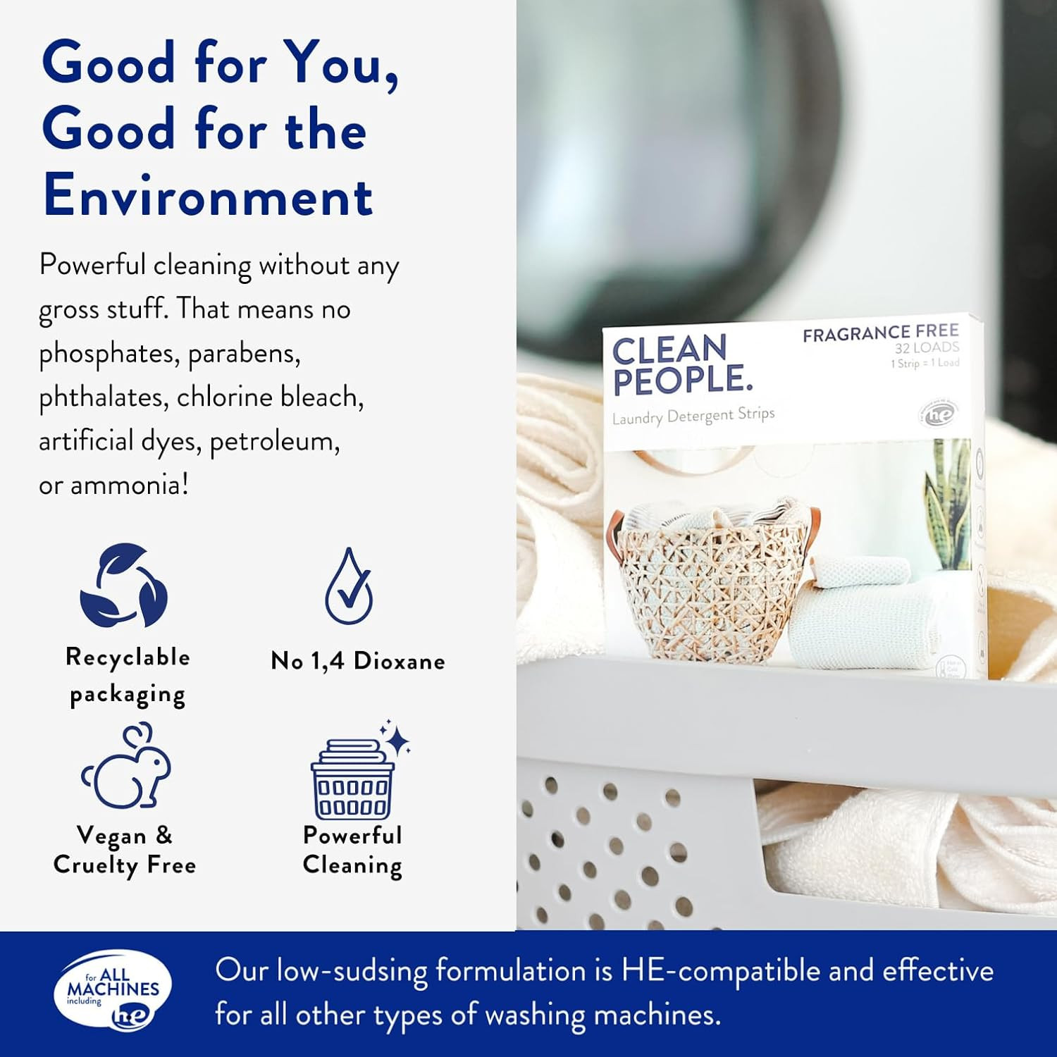 Laundry Detergent Sheets – Laundry Soap – Ultra Concentrated, Recyclable Packagi