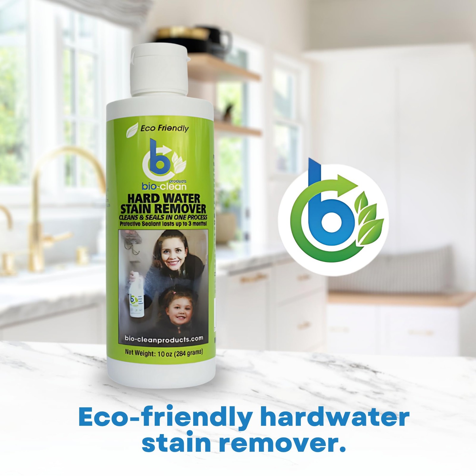 Bio-Clean Products Hard Water Stain Remover, 10 Ounce (Pack of 1), No Color