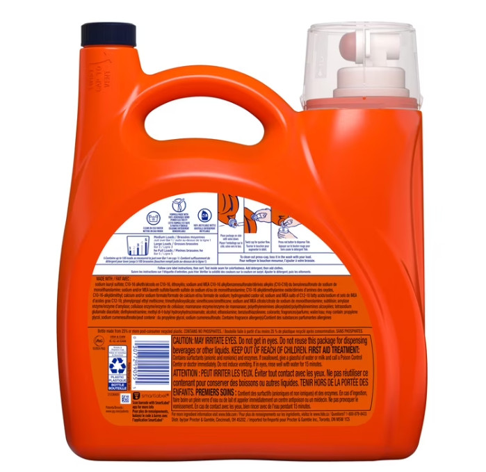 Tide Plus a Boost of Ultra Downy April Fresh Scent 148 fl oz 105 Loads