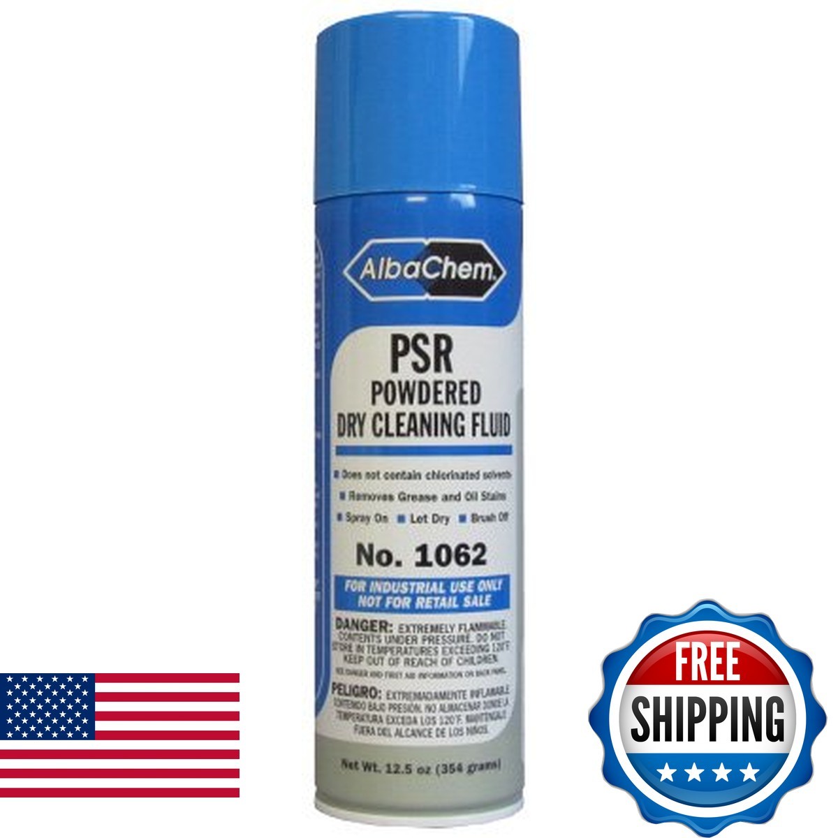 Alba Chem PSR Powdered Dry Cleaning Fluid 12.5 oz