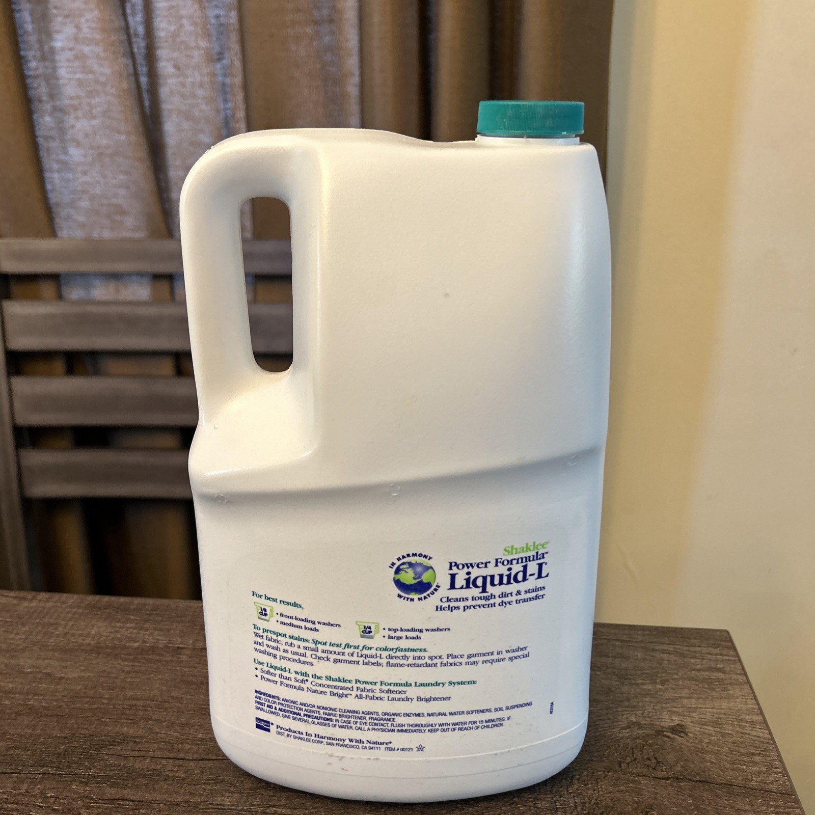 NOS Shaklee Power Formula Liquid L Laundry Concentrate 1 GALLON NEW SEALED