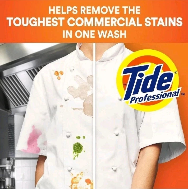 P&G Professional Tide Commercial Powder Laundry Detergent, 155 loads, 197 oz