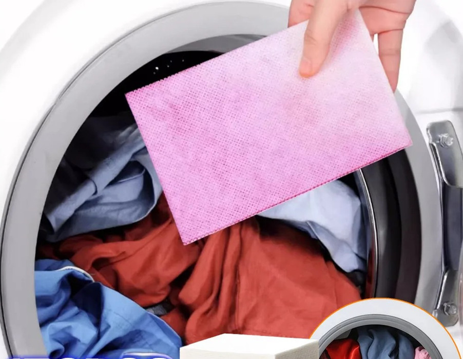 50pcs Color Catcher Sheets for Laundry – Mix Colors Without Worry – NEW