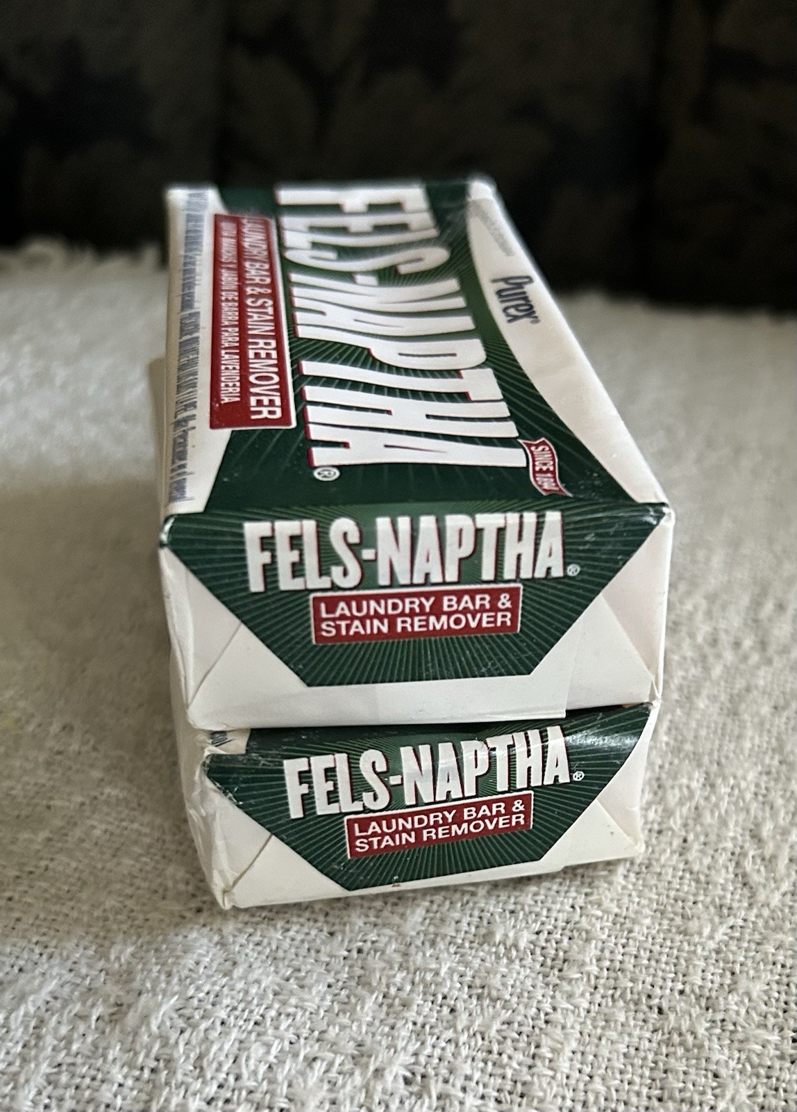 2 PK – Fels-Naptha Laundry Bar And Stain Remover 5 Ounce , Clean Home , Soap