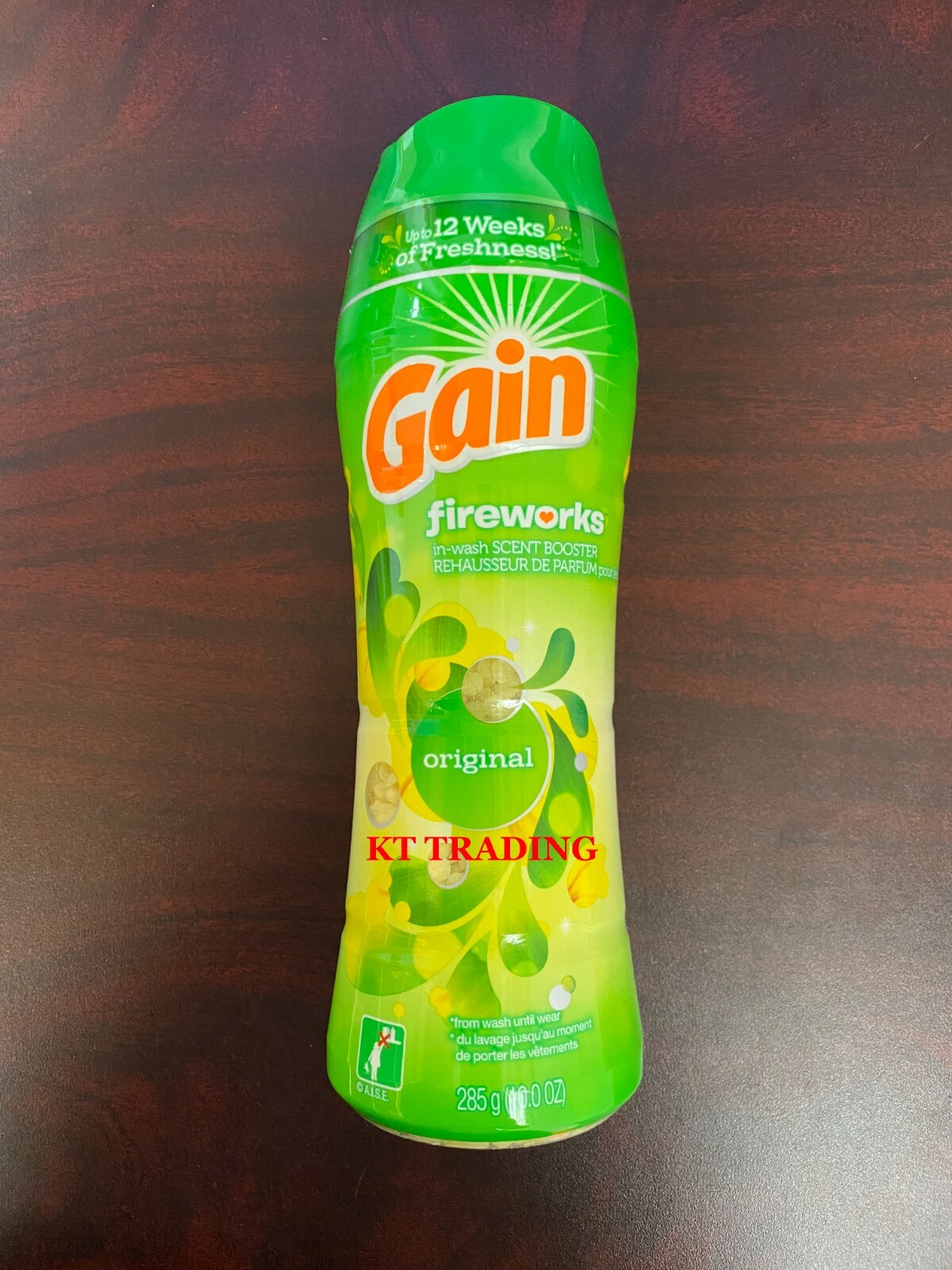GAIN Fireworks In-Wash Odor Neutralizer ORIGINAL Gain Scent 10oz ~12 Weeks Fresh