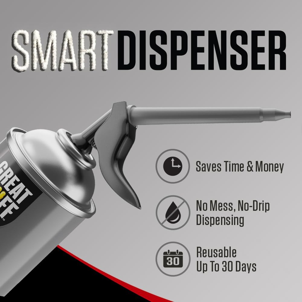 Multipurpose Expanding Foam Sealant Smart Dispenser Black 12 oz