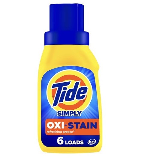 Tide Simply + Oxi 10 FL OZ Refreshing Breeze New he Laundry Detergent Lot Of 12