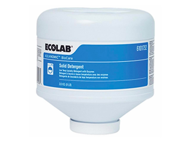 Ecolab Aquanomic BioCare Laundry Detergent 8lb Bottle 4-Pack MPN: 6101752